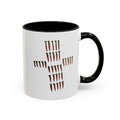 Nailed to Cross Accent Coffee Mug (11, 15oz)