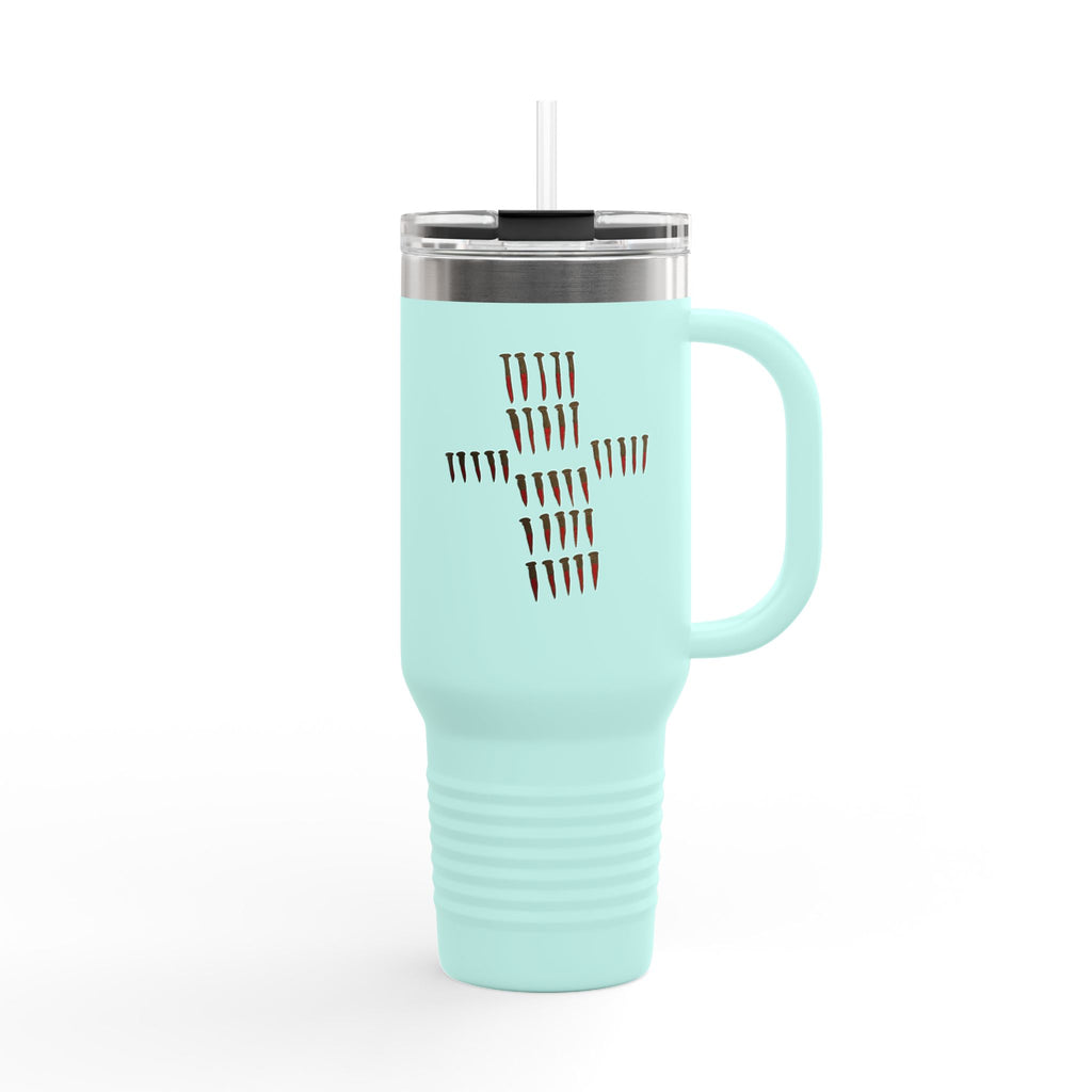 Nailed to Cross Insulated Travel Mug, 40oz